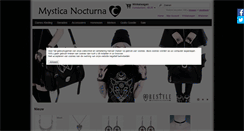 Desktop Screenshot of mystica-nocturna.com