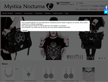 Tablet Screenshot of mystica-nocturna.com